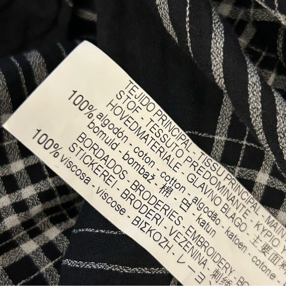 Zara embroidery top M - Picture 5 of 9